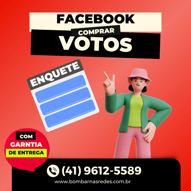 comprar votos enquete facebook