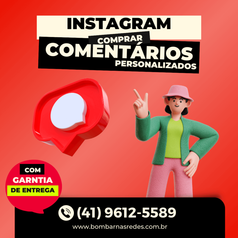 Comentários Brasileiros no Instagram