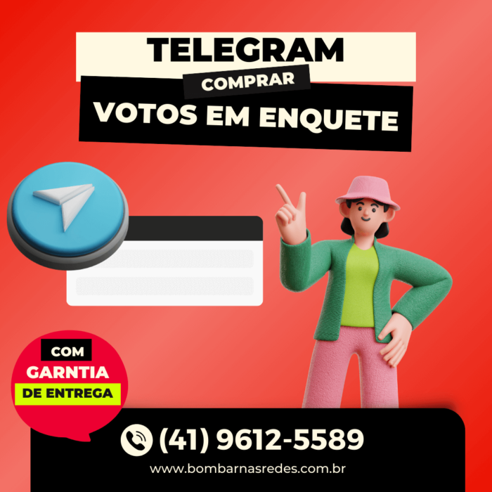 Votos em Enquete no Telegram